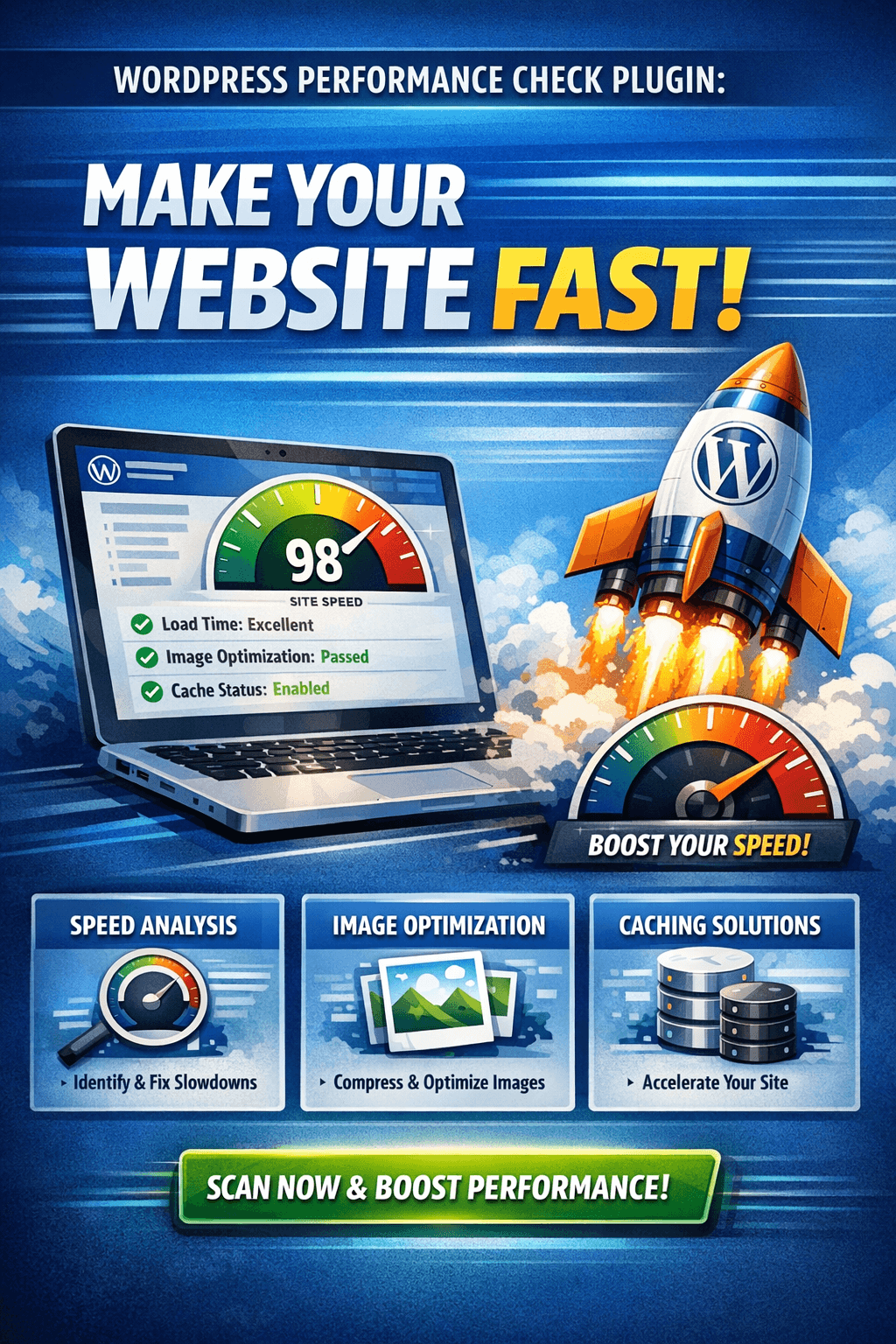 WordPress performance check plugin