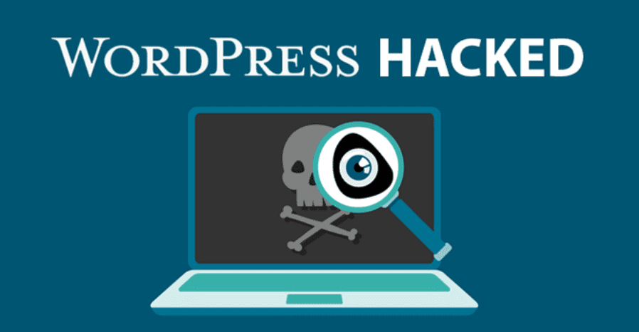 a pic showing danger for wordpress websites